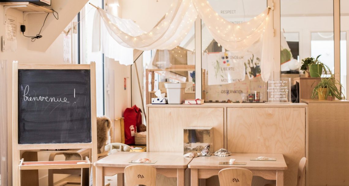 Visite de l'école Maternelle Montessori Bloom School à Vincennes