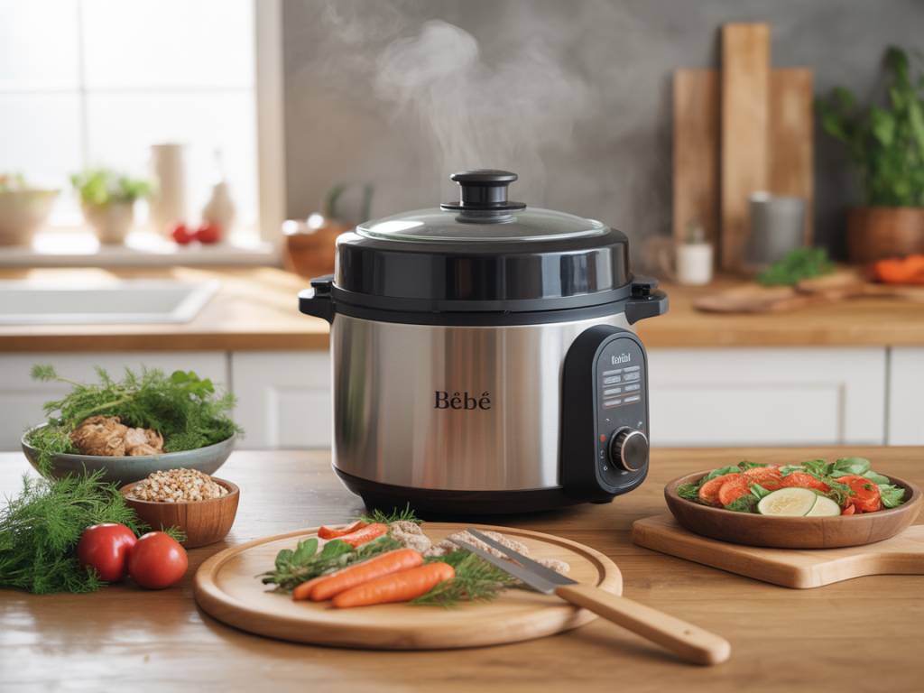 Pourquoi opter pour un cuiseur vapeur bébé pour préparer des repas sains et rapides