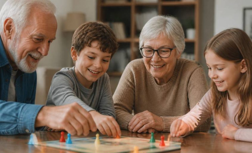Jeux intergénérationnel : des activités pour partager et créer du lien en famille