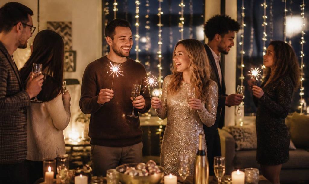 Nouvel an entre amis : idées festives pour une soirée inoubliable