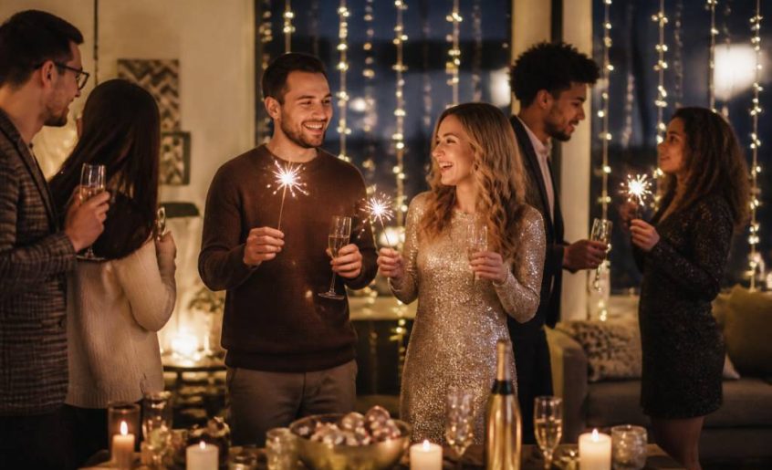 Nouvel an entre amis : idées festives pour une soirée inoubliable