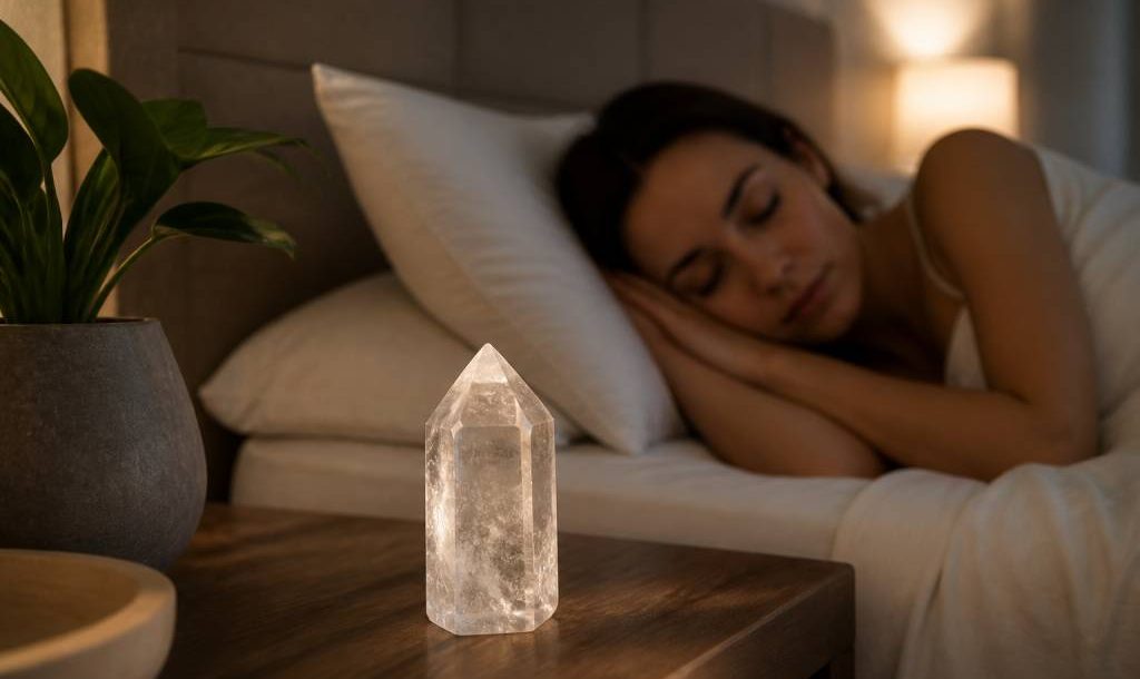 Peut-on dormir avec un cristal de roche ?