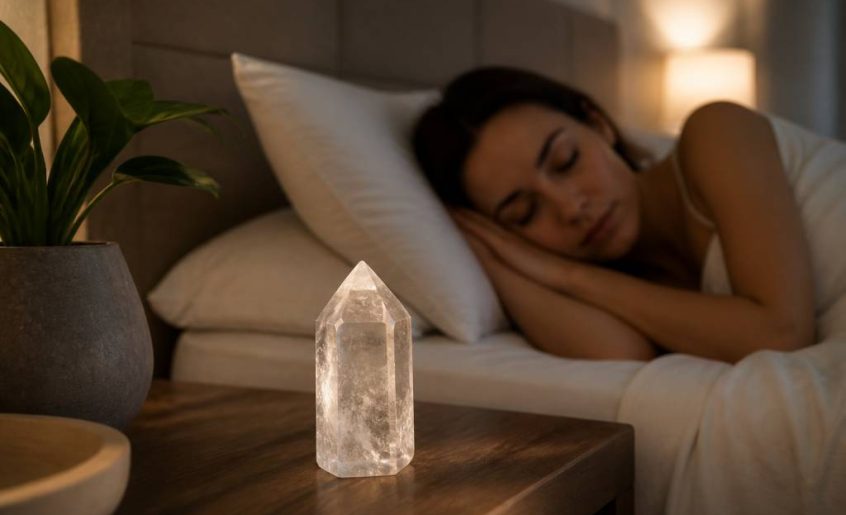Peut-on dormir avec un cristal de roche ?