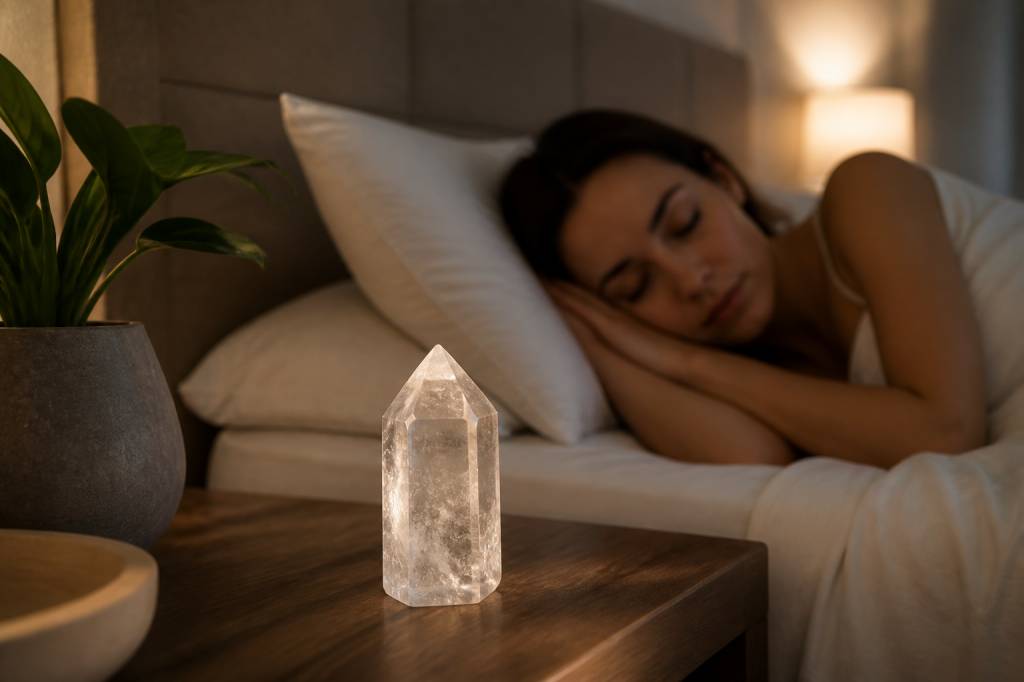 Peut-on dormir avec un cristal de roche ?