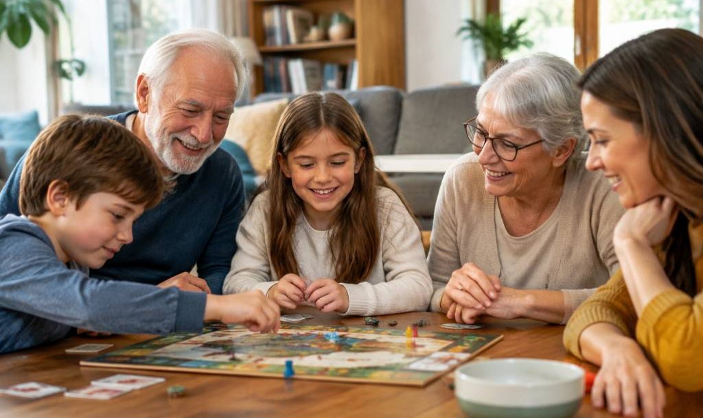 Jeu intergénérationnel : partagez des moments uniques en famille