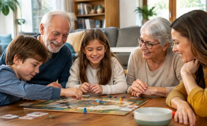 Jeu intergénérationnel : partagez des moments uniques en famille