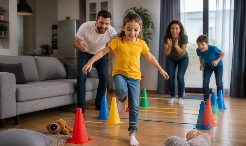 Jeux olympiades intérieur : des idées amusantes pour se divertir à la maison