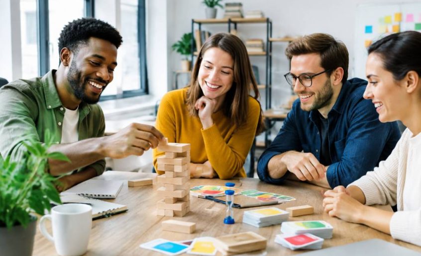 Jeux pour le bureau : des idées amusantes pour se divertir au travail
