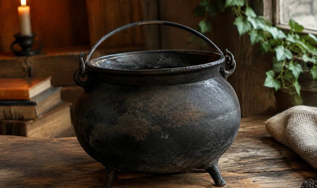 Comment choisir un chaudron ancien en fonte pour une décoration authentique