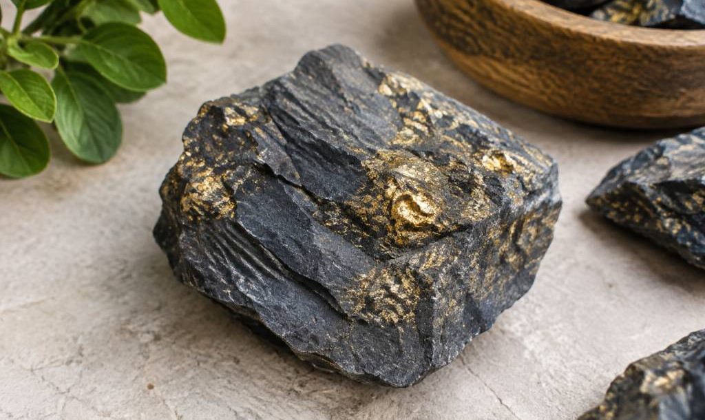Pyrite ardoise : les secrets d’une pierre naturelle aux reflets dorés